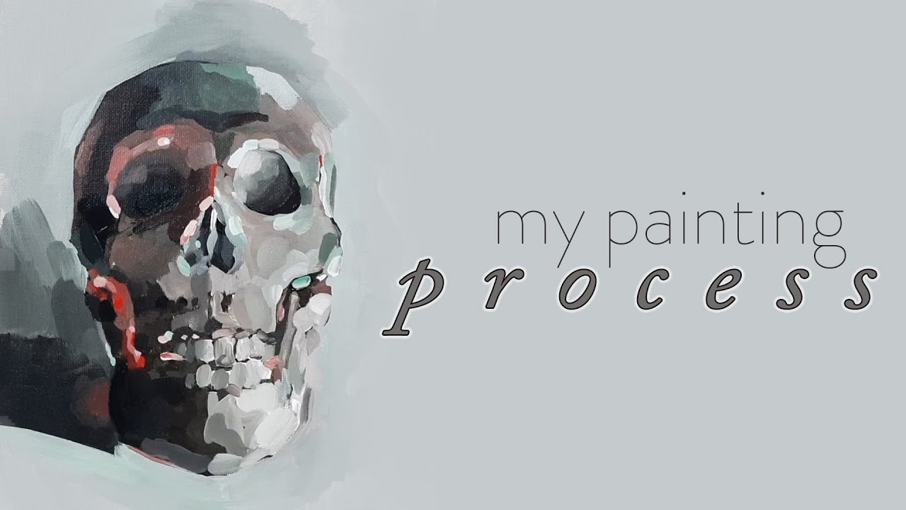 How I Work in Acrylics
