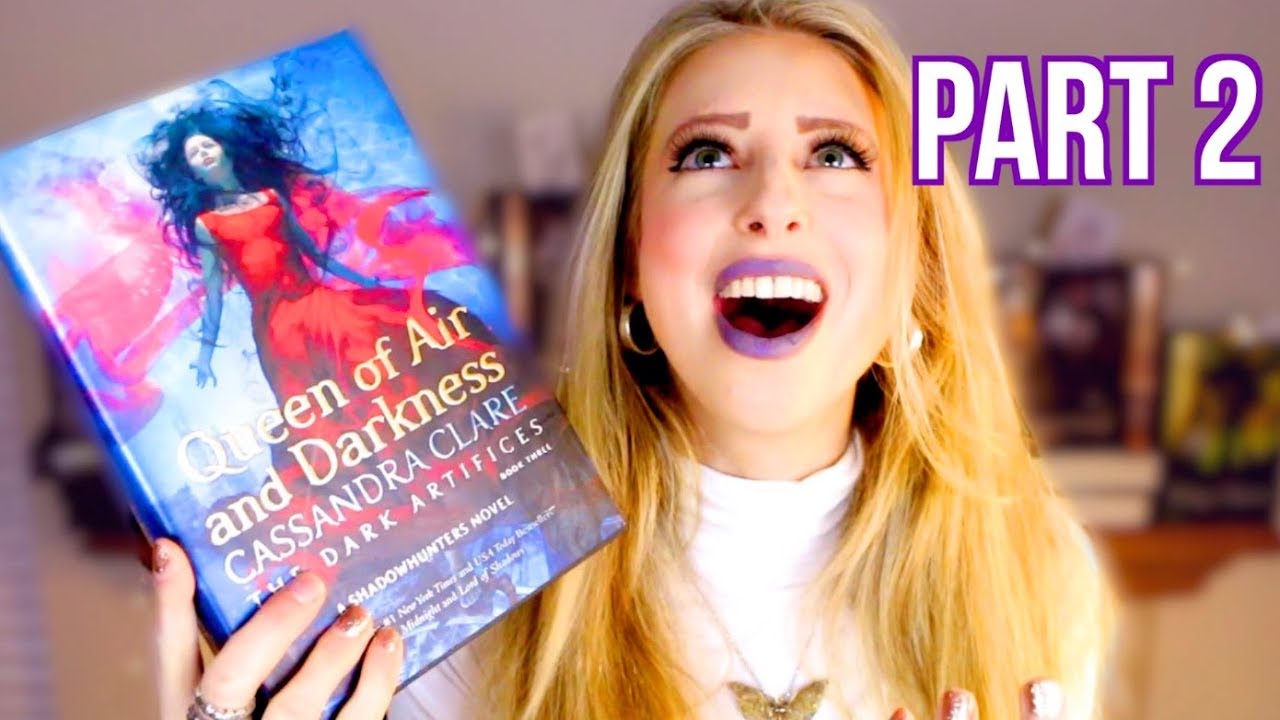 PART 2: QUEEN OF AIR AND DARKNESS BY CASSANDRA CLARE | booktalk wtih XTINEMAY
