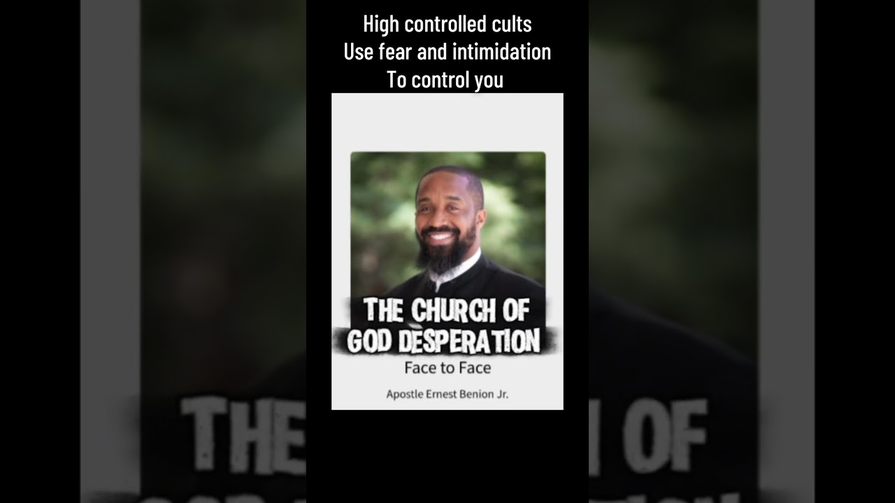 The church of God restoration is in desperation mode , can’t afford to lose that offering money 