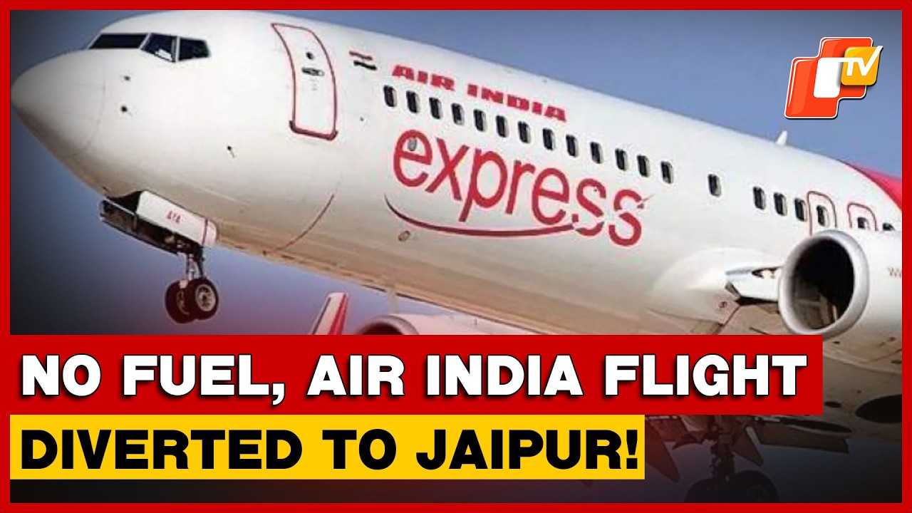 Delhi-Bhubaneswar Air India Express Flight Diverted To Jaipur Amid Fuel Concern