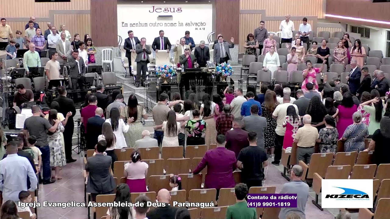 CULTO DE CELEBRAÇÃO AO SENHOR- AD TEMPLO SEDE