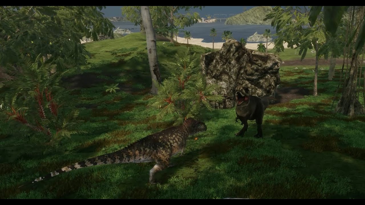 Prehistoric Hunt - T-Rex vs Giganotosaurus