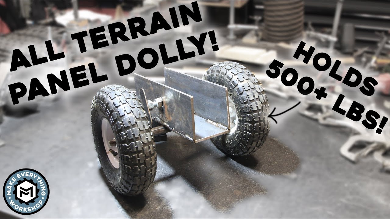 All Terrain Panel Dolly | 500+ Lb Capacity
