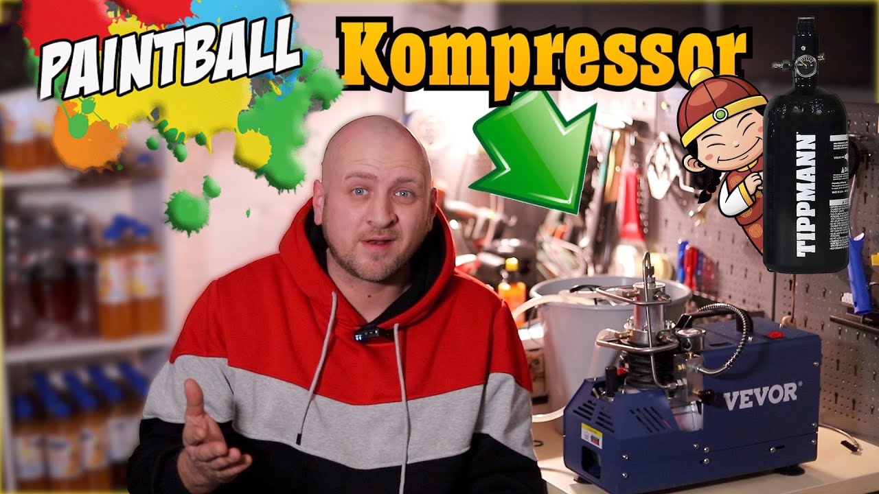 Günstiger Paintball Kompressor 200 - 300  Bar vom China Mann