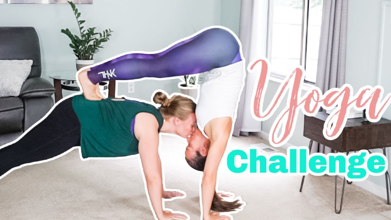 Couples Yoga Challenge *HILARIOUS* | Lesbian Couple