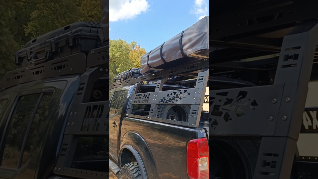 Baca de techo y caja DFR 4x4, accesorios Overland para Pickup