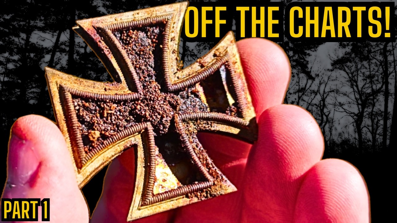 I Returned to the WWII Cache Site... Found an Iron Cross, Pistol & MORE!