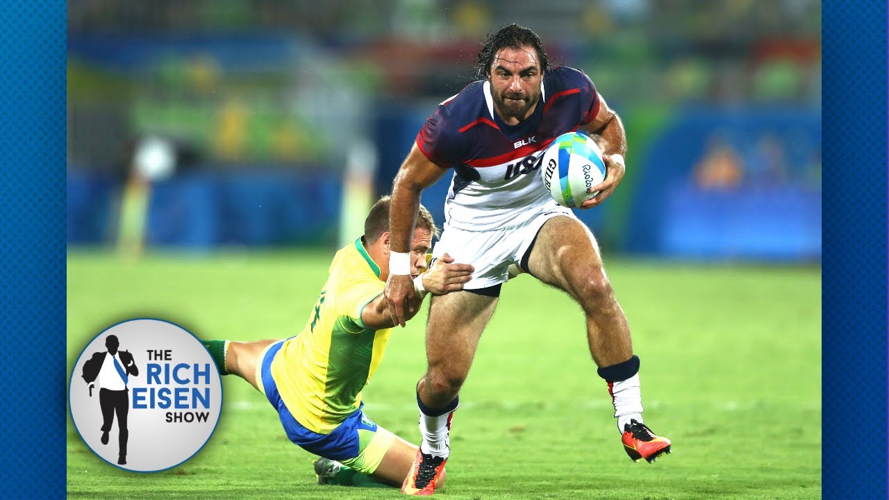 Giants S Nate Ebner: How the Physicality of Rugby Compares to NFL Football | The Rich Eisen Show