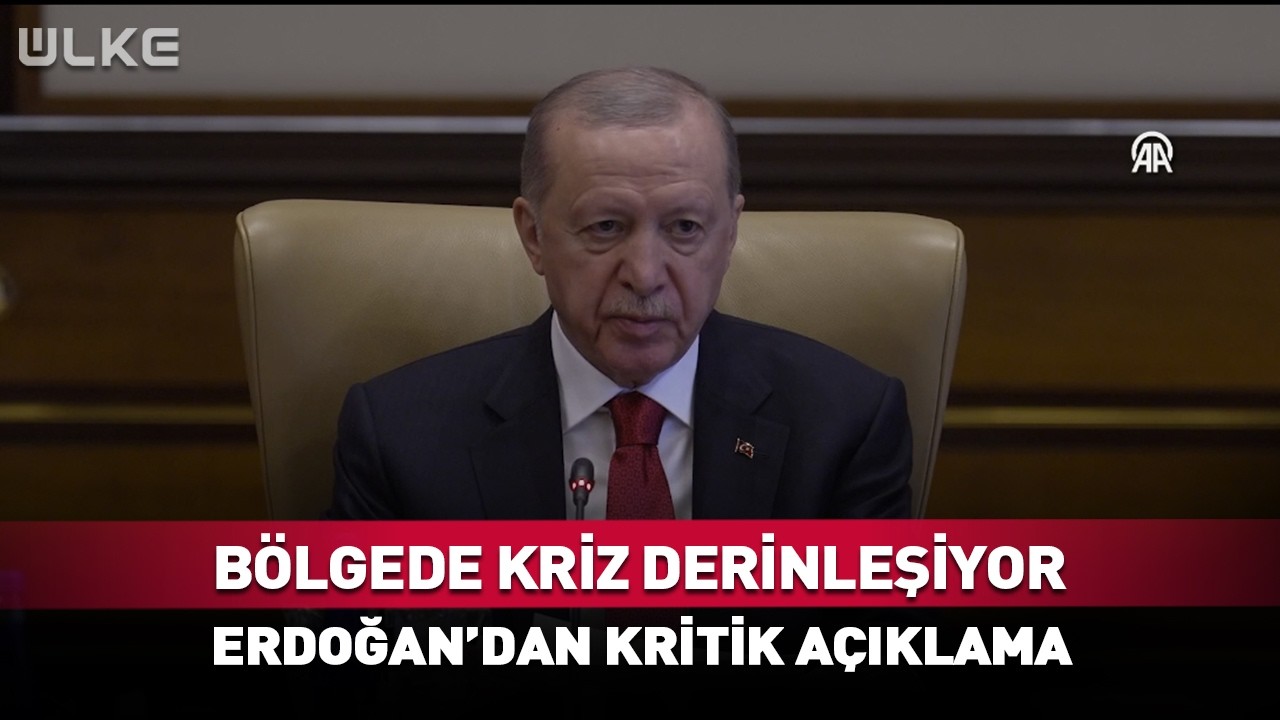 B&ouml;lgede Kriz Derinleşiyor! Erdoğan'dan &Ccedil;ok Konuşulacak A&ccedil;ıklama #sondakika