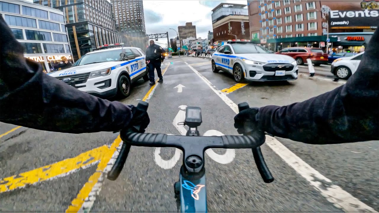 A Chilly, Wet, and Windy NYC Bicycle Commute