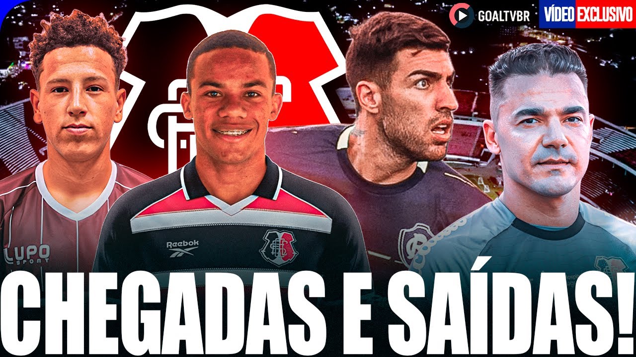 🚨 SAÍDAS e CHEGADAS no Santa Cruz! Clube quer ATACANTE com apenas 3 GOLS na carreira!