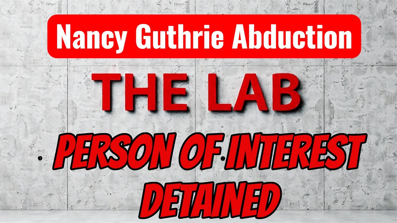 Person Of Interest Detained- The Nancy Guthrie Case W/ Dr Gary Brucato