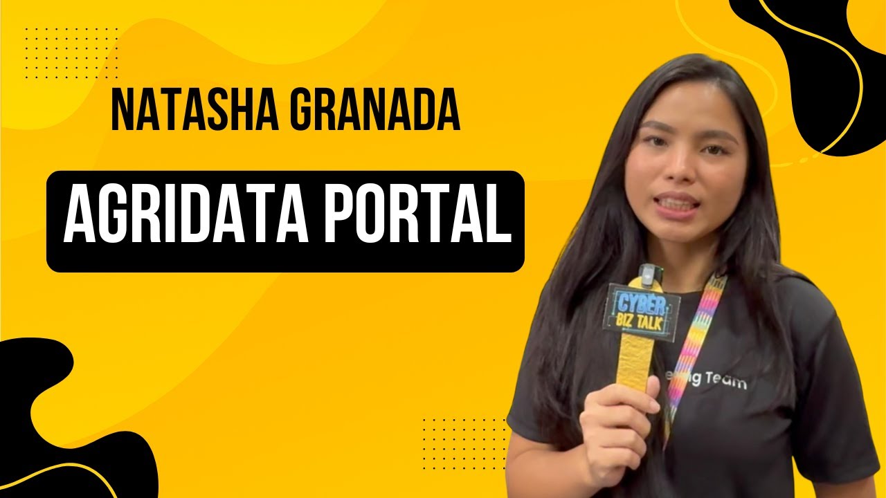 AGRIDATA PORTAL | NATASHA GRANADA @ Cradle Live ASEAN Summit 2025