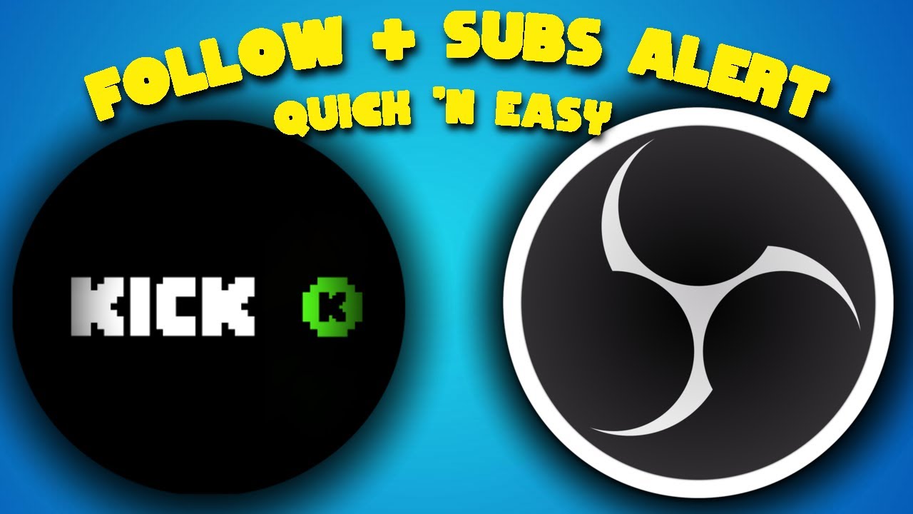 Kick Streaming Follow Alerts Quick n Easy. #kick #kickstream