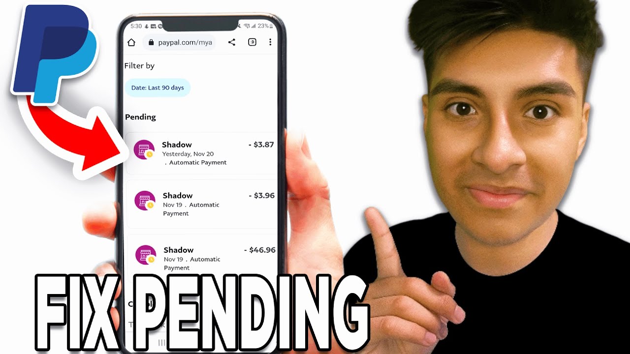 How To Fix Pending Transaction On Paypal! - Tutorial