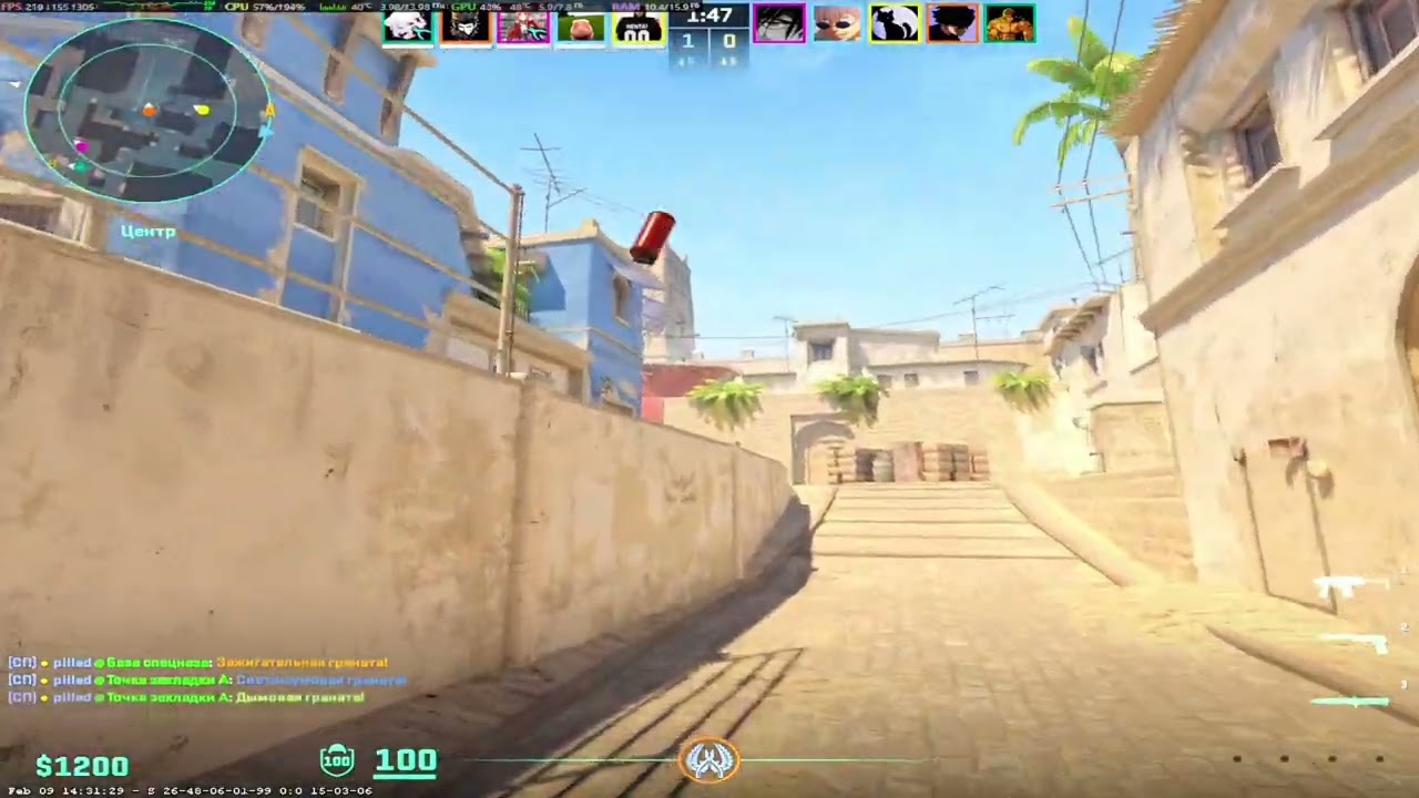 1280x960 144zh FACEIT #кс2 #faceit #cs2 