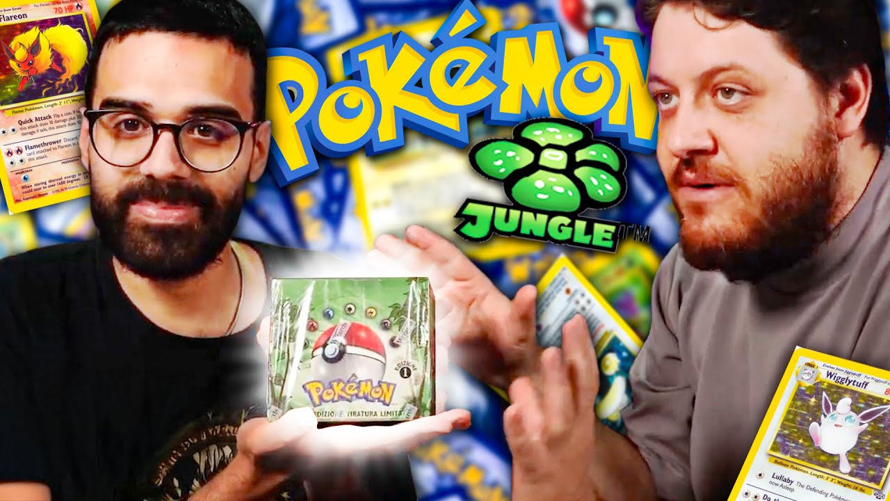 HO APERTO UN BOX POKEMON JUNGLE! | Box Break con Dario Moccia ft. Ettore, Agnese, Nanni e Claudio