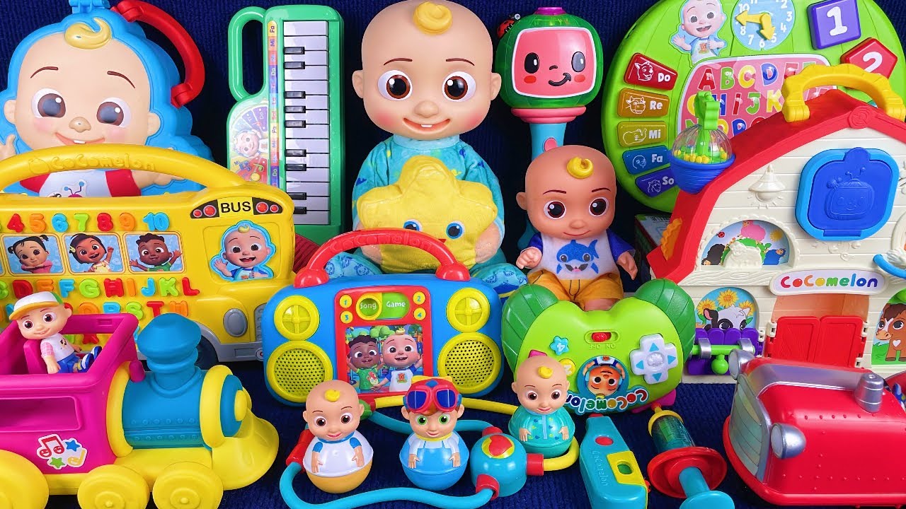 10 Minutes Satisfying with Unboxing Cocomelon Piano & Sing Bus Play Set Review Toys | ASMR 