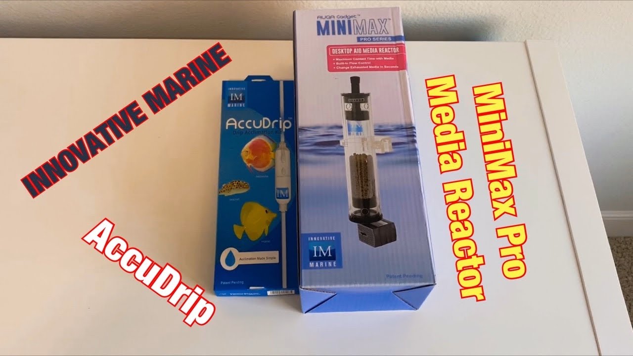 Waterbox AIO Nano Reef Tank Build | Ep. 15 | Innovative Marine Media Reactor & AccuDrip Unboxing