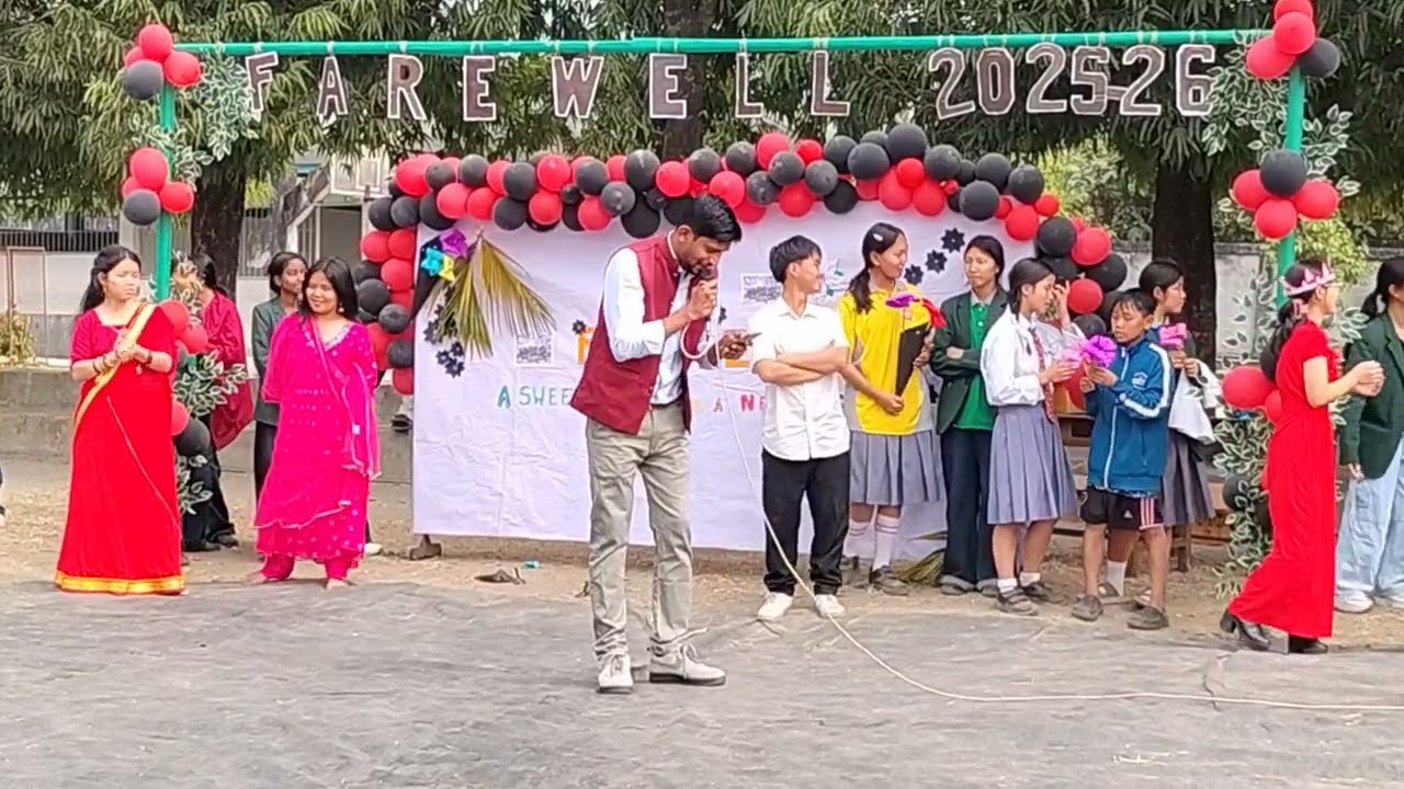 ENJOYING GAMES WITH CLASS X # FAREWELL OF CLASS X 