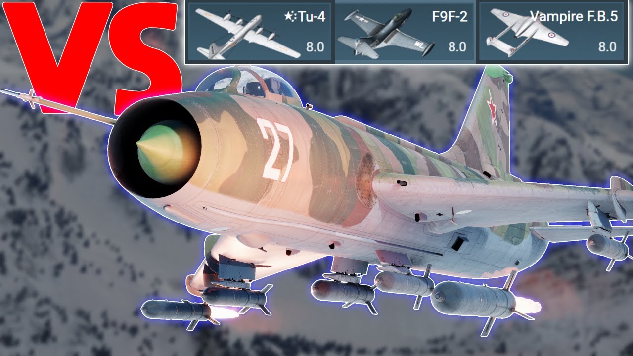 Кто думал, что ЭТО сбалансировано? | War Thunder Su-7