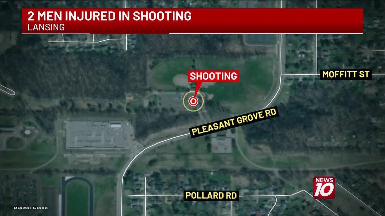 Two young men injured after shooting in Lansing