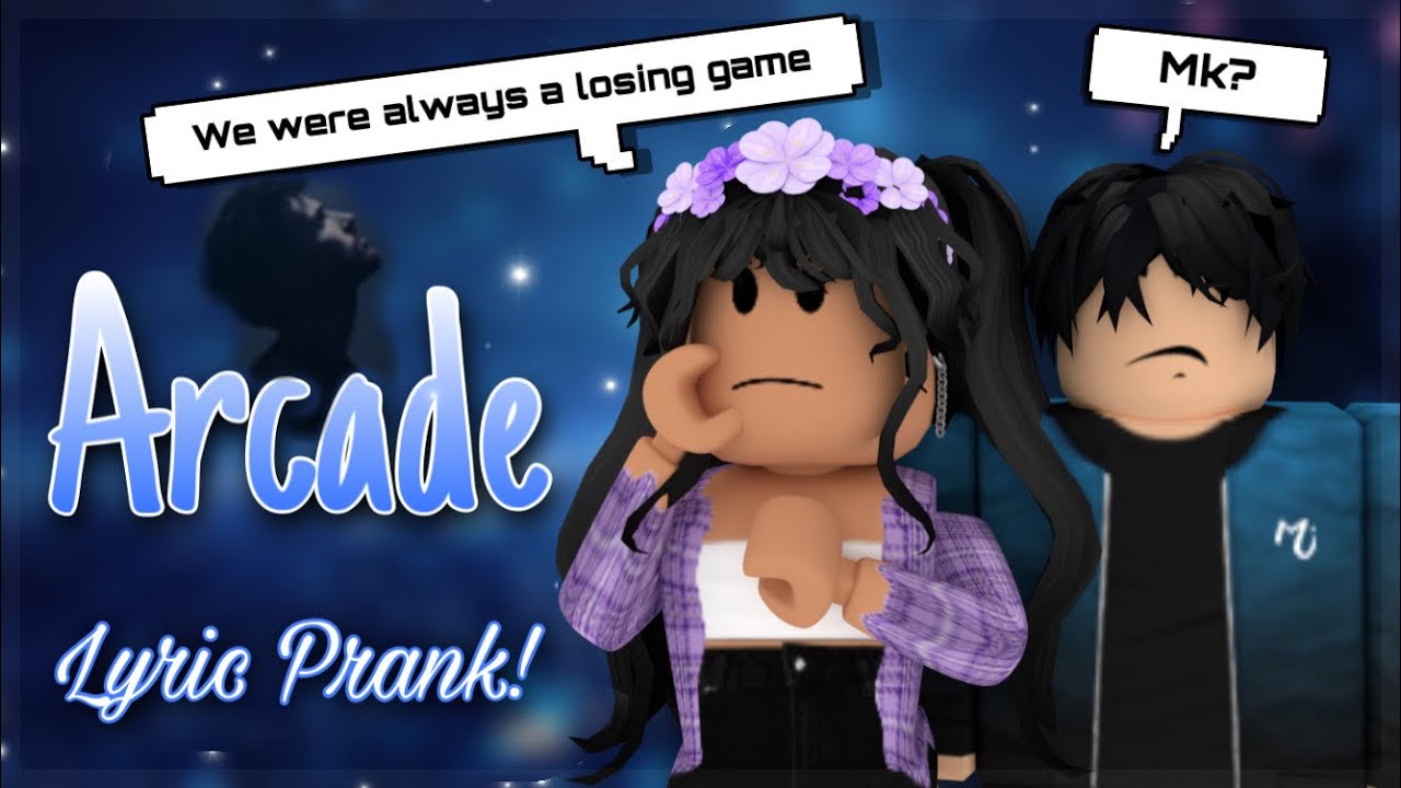 ARCADE || SONG LYRIC PRANK || ROBLOX