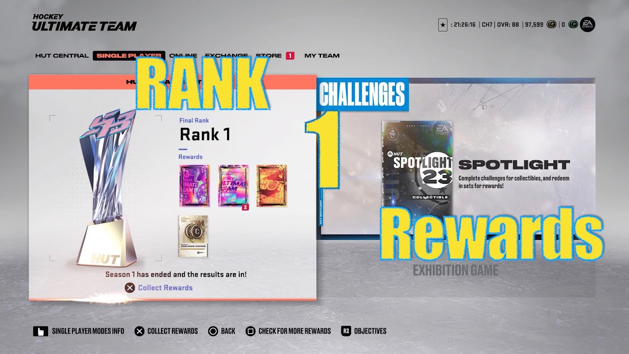 Rank 1 Rewards For Squad Battles In Nhl 23 (Is It Really Worth It?)
