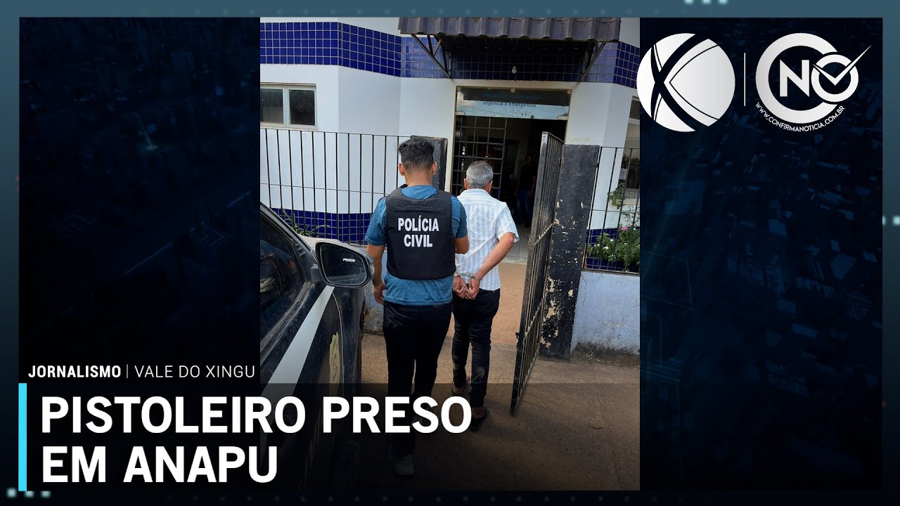 Pistoleiro procurado no Maranhão desde 2021 é preso em Anapu no Pará| SBT Altamira