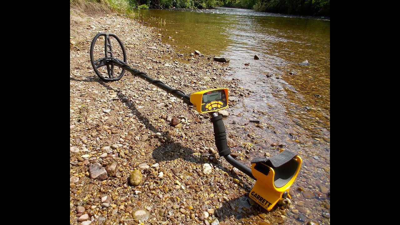 Garrett Ace 400i in water and on pasture