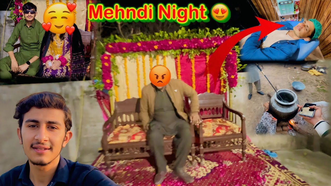 Cousin Ki Mehndi🥰Pahla Din Cousin Ko Keya Ho Gaya🥹/koki pendu/Zohaib pendu/Hamza sidhu 