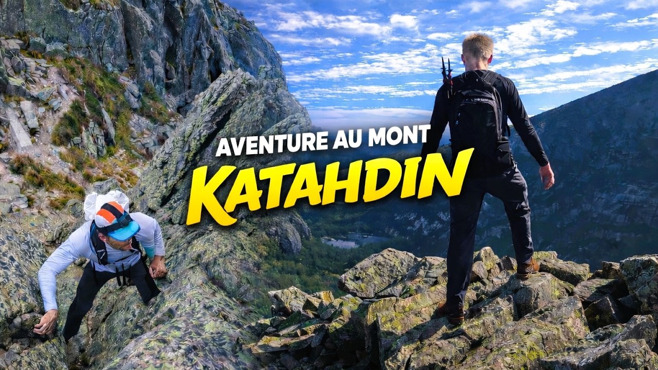 Mont Katahdin (Trek par Cathedral et Knife Edge) Gopro