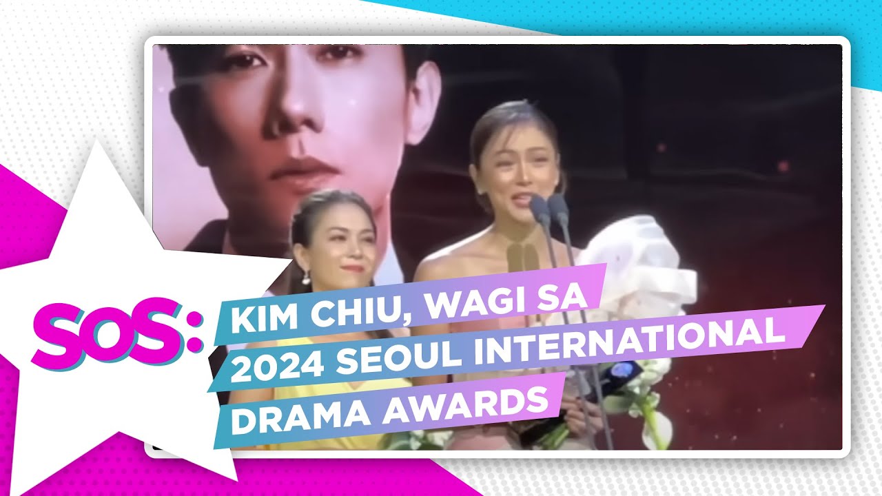 SOS: Kim Chiu, emosyonal na tumanggap ng parangal sa South Korea
