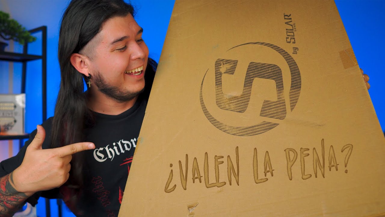 ¿VALEN LA PENA las Guitarras S by Solar? - Unboxing y Review