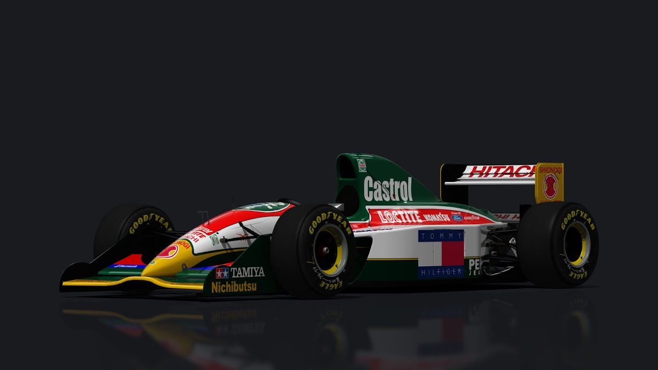 Assetto Corsa 1993 ASR Formula One Lotus 107B Ford Johnny Herbert - 1992 Adelaide Grand Prix Track
