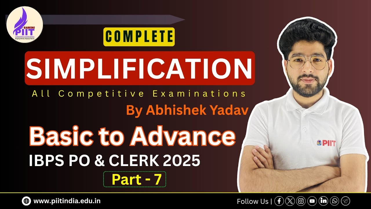 BANKING SIMPLIFICATION  PYQ ! 100% EXAM HIT QUESTION SERIES #piit #piitcompetitiveexams #piitssc