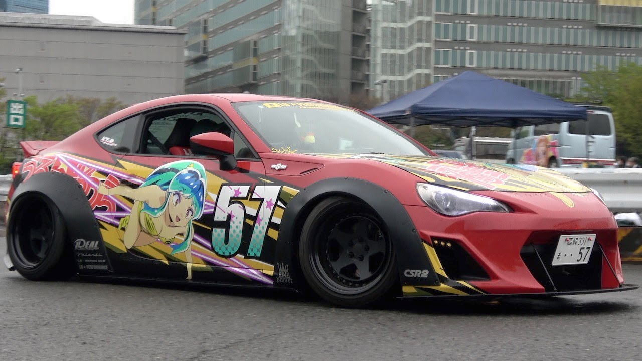 【痛車天国 2023 搬入3】お台場 Japan's No.1 painted car event 👑✨ ITASHA TENGOKU 2023