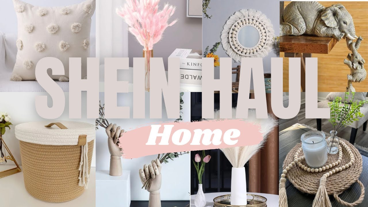 🌸 SHEIN HAUL HOGAR || Ropa de cama, Fundas sofá, fundas cojin, decoración, cortinas…🌸