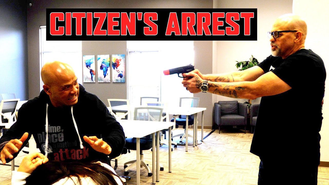 Can You Perform a Citizen's Arrest | Master Wong