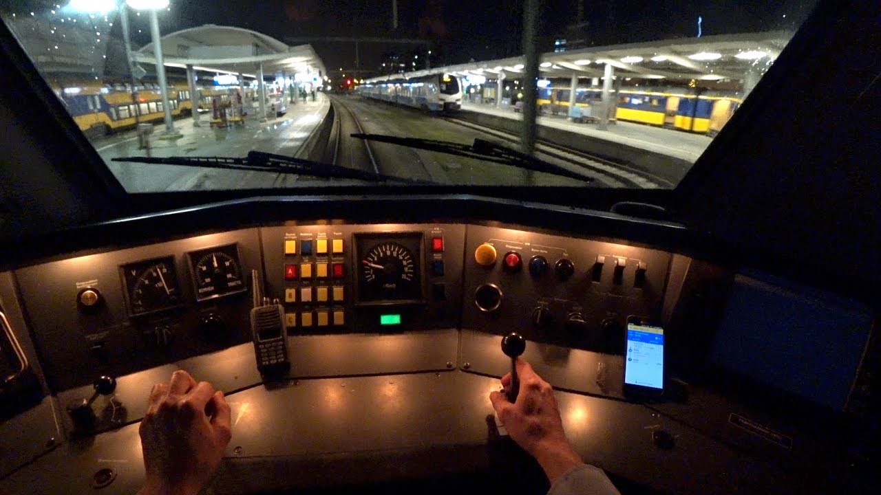 Train Driver's POV Utrecht - Zwolle VIRM 2018 ZO ONTSTAAT VERTRAGING: tak in bovenleiding