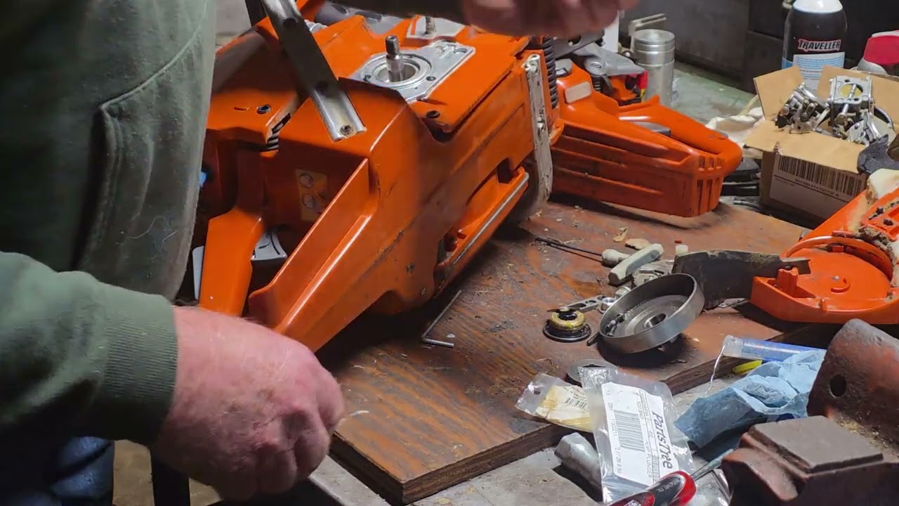 Ремонт масляного насоса Holzfforma g3120 Bar