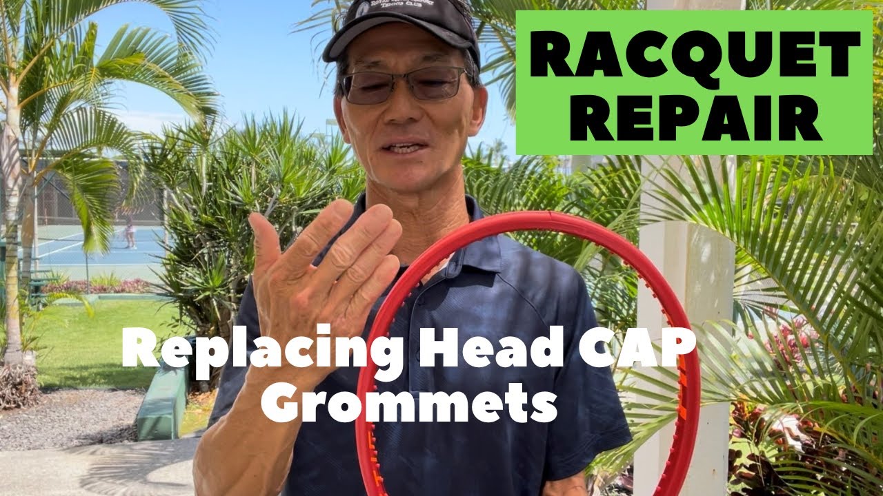 Racquet Repair [Replacing Head CAP Grommets | Part 3 of 3]]