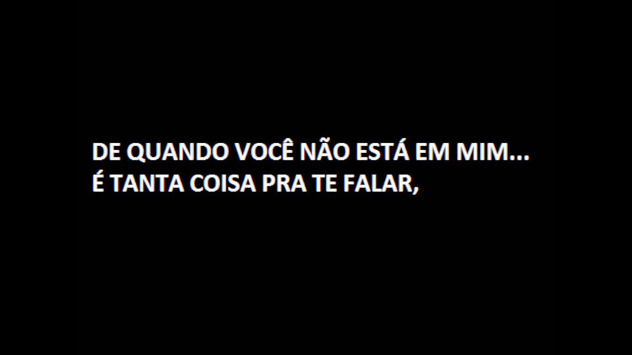Paolo - Tanta Coisa (Letra)