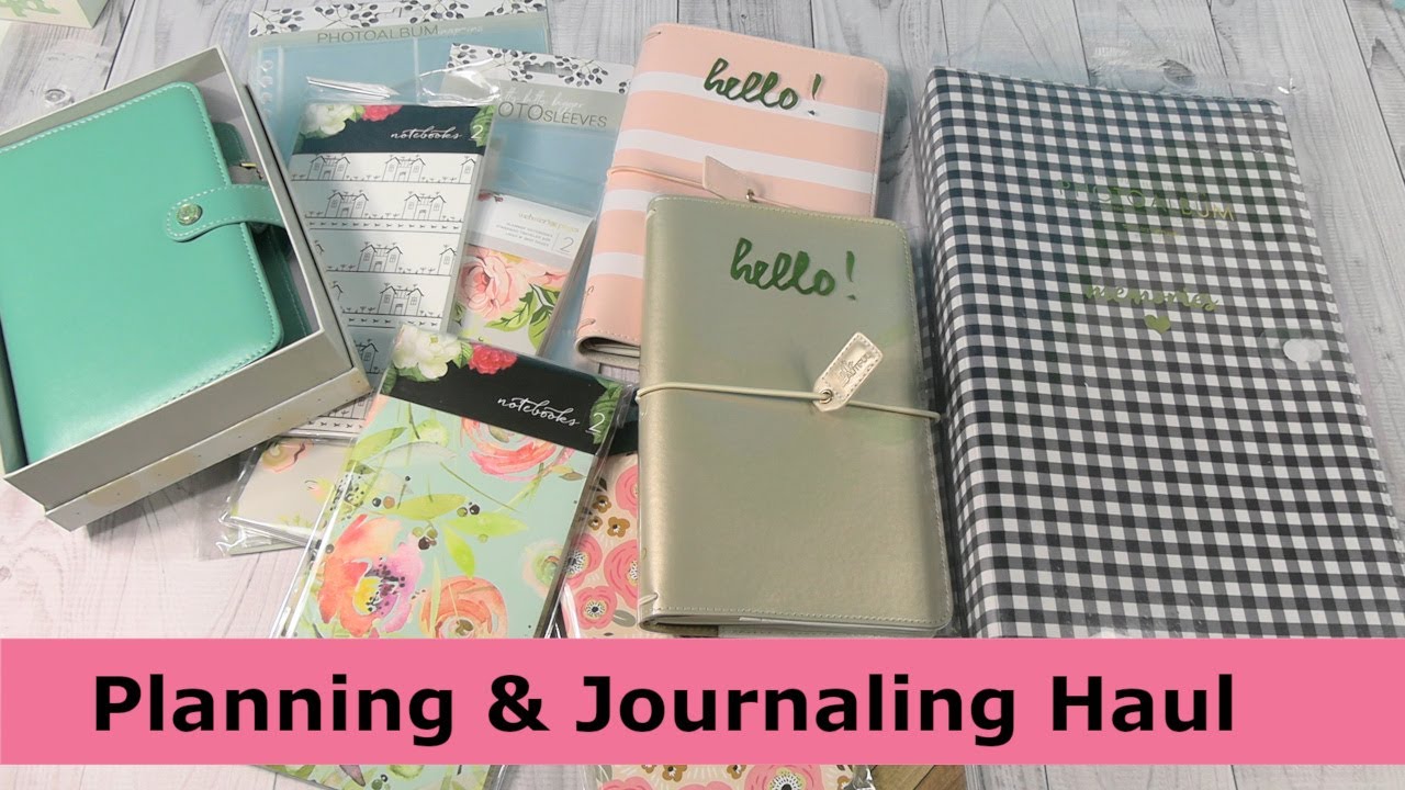 Websters Pages Haul Journal Planner Travelrs Notebook Photo Album & More