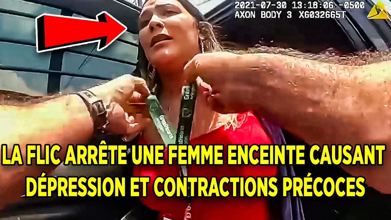 La police poursuit 8 km une femme enceinte, l’intercepte et la maîtrise avant la prison.