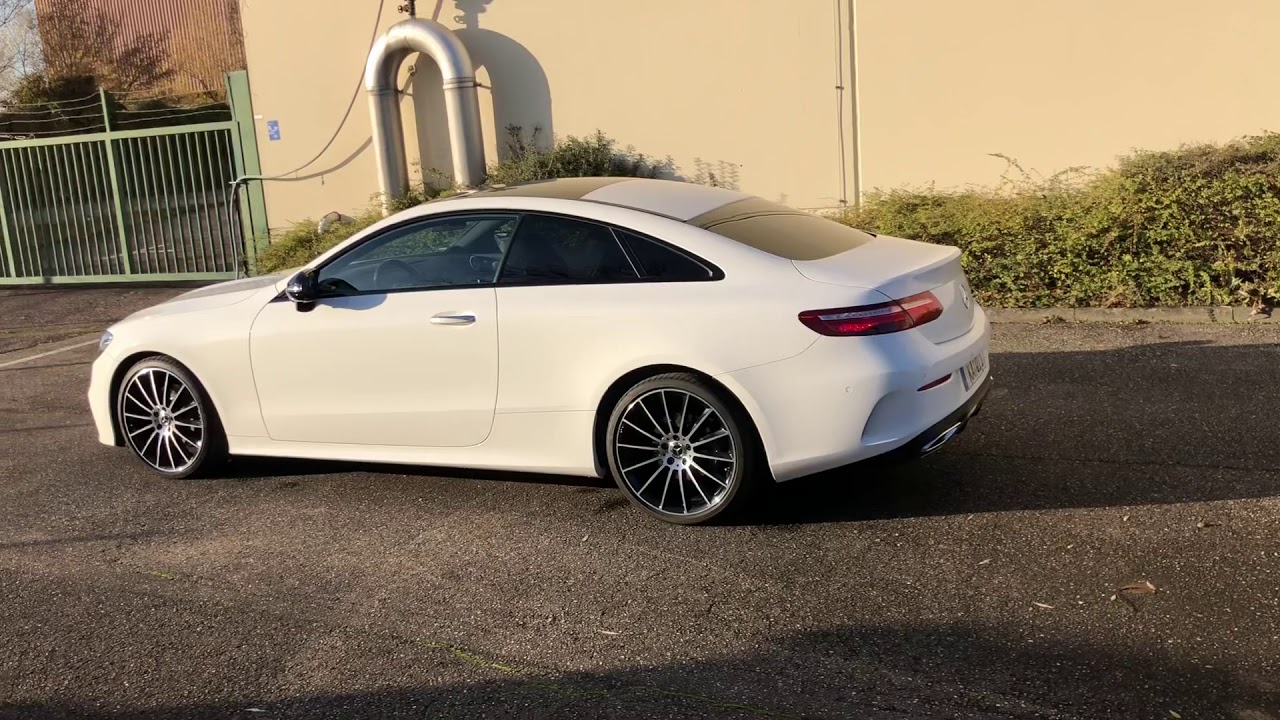 2019 Mercedes Benz E 300d Coupé Interior Exterior Walkaround deutsch + Erfahrung nach 31000 km