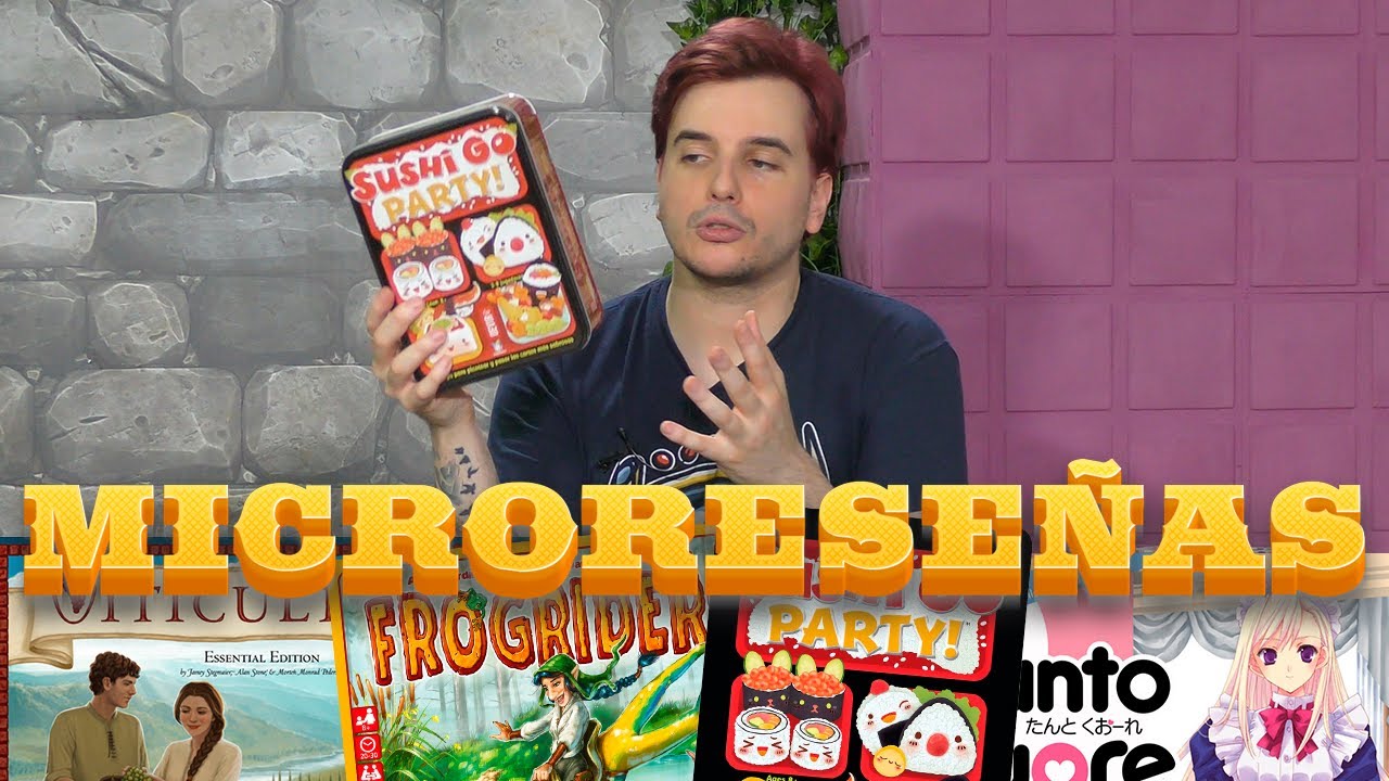 Microreseñas: Viticulture EE, FrogRiders, Tanto Cuore y Sushi Go Party!