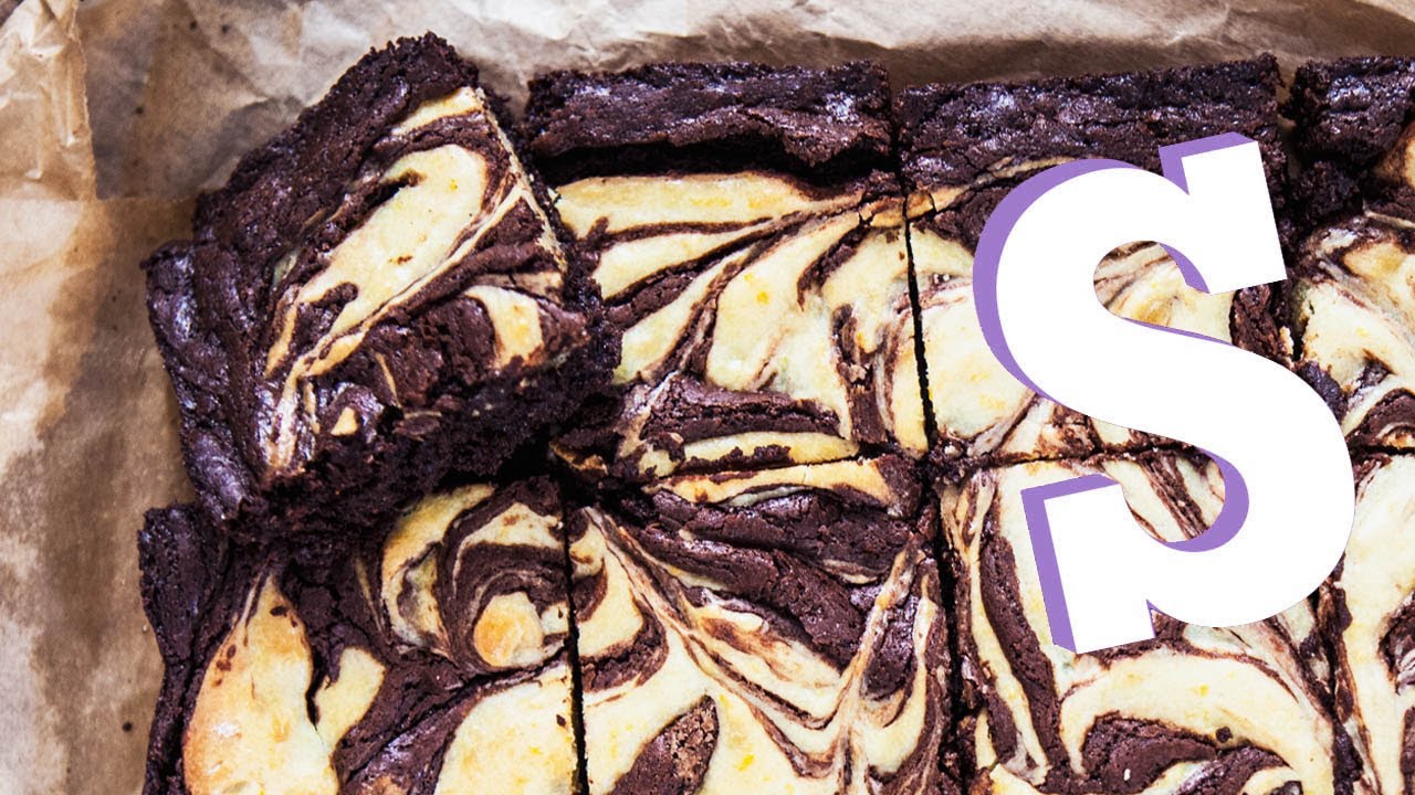 How To Make Chocolate Orange Brownies Recipe - Homemade by SORTED