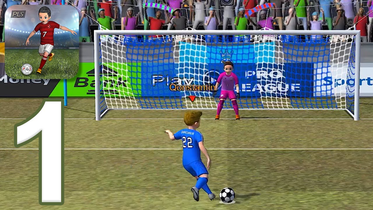 Pro League Soccer - Gameplay Walkthrough Part 1 - Tutorial (iOS, Android)