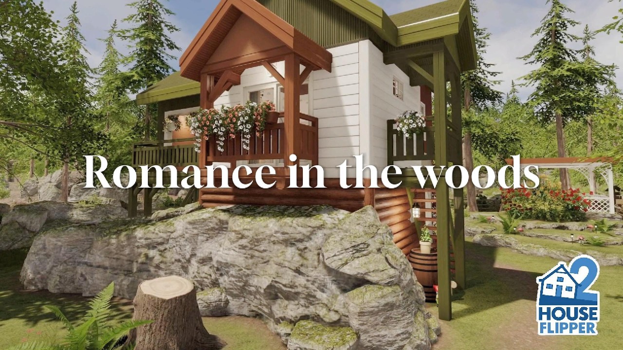 🏠 House Flipper 2 - Romance in the woods 💗 (custom job)